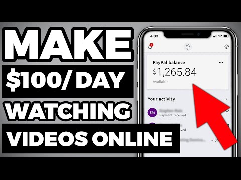 Earn $100 in 24 HOURS Watching Videos (How to Make Money Online)