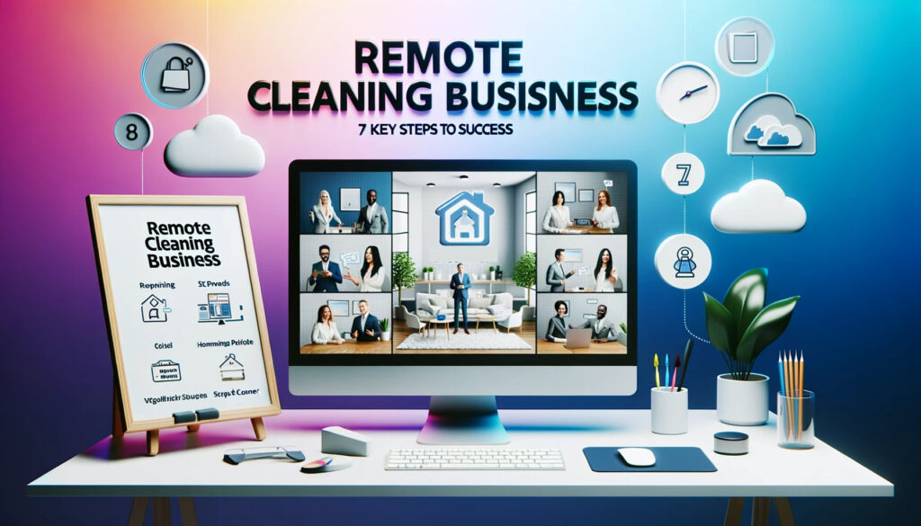 remote cleaning business