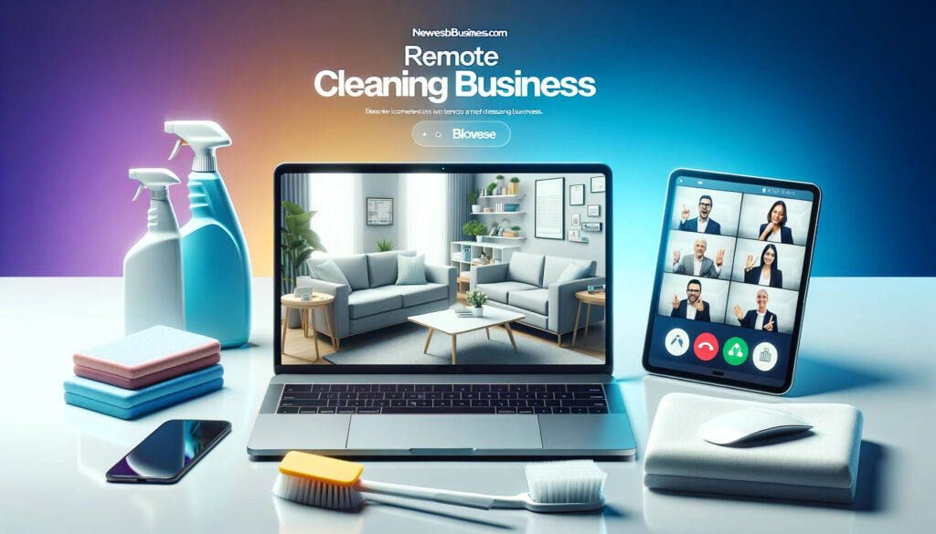 remote cleaning business